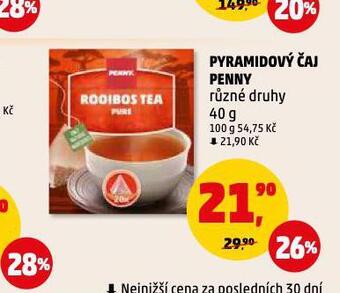 Penny Market Pyramidový čaj nabídka