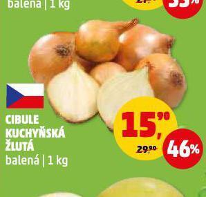 Penny Market Cibule kuchyňská žlutá nabídka