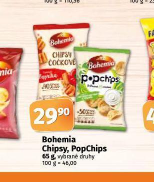 Coop Bohemia chipsy nabídka