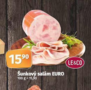 Coop Šunkový salám nabídka