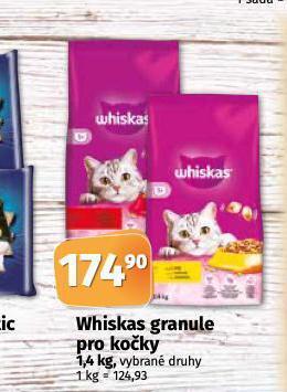 Coop Whiskas granule pro kočky nabídka