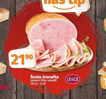 Coop Šunka zvonařka nabídka