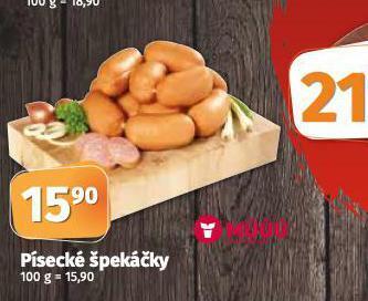 Coop Písecké špekáčky nabídka