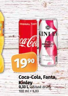 Coop Coca-cola nabídka