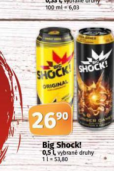 Coop Big shock energy drink nabídka
