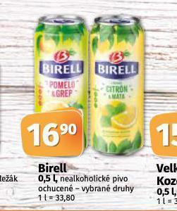 Coop Birell nealkoholické pivo nabídka