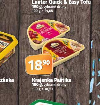 Coop Krajanka paštika nabídka