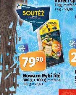 Coop Nowaco rybí filé nabídka