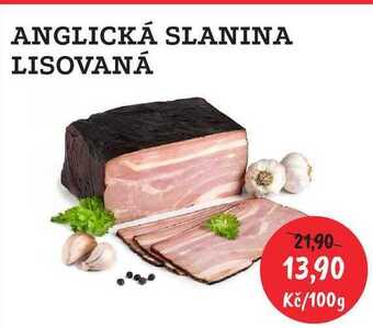 Anglická slanina lisovaná 100g