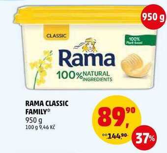 Penny Market Rama classic family, 950 g nabídka