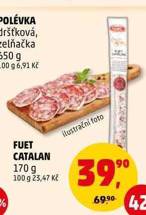 Penny Market Fuet catalan, 170 g nabídka