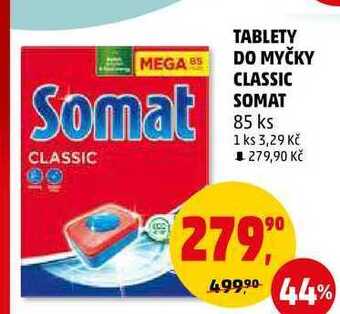Penny Market Tablety do myčky classic somat, 85 ks nabídka