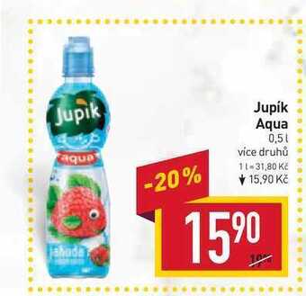 Billa Jupík aqua 0,5l nabídka