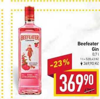 Billa Beefeater gin 0,7l nabídka