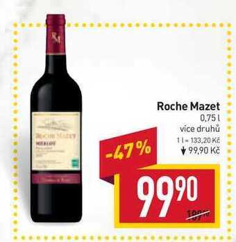 Billa Roche mazet 0,75l nabídka