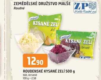 Trefa Roudenské kysané zelí 500 g bílé, červené nabídka