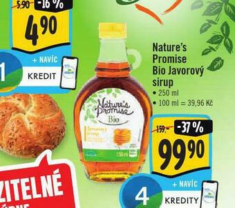Bio javorový sirup