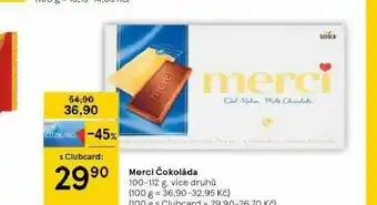 Merci čokoláda