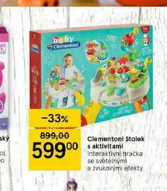 Tesco Cmenetoni stolek s kativitami nabídka