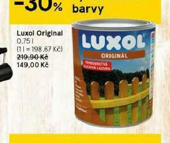 Tesco Luxol original nabídka