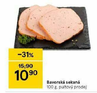 Tesco Bavorská sekaná nabídka
