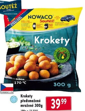 Qanto Krokety předsmažené mražené 300g nabídka