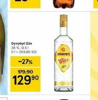 Tesco Dynybyl gin nabídka