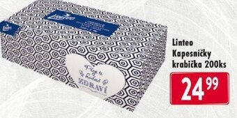 Qanto Linteo Kapesníčky krabička 200ks nabídka