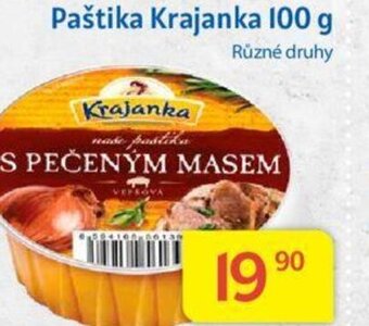 Kubík potraviny Paštika Krajanka 100 g nabídka