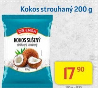 Kubík potraviny Kokos strouhaný 200 g nabídka