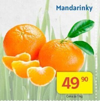 Kubík potraviny Mandarinky nabídka