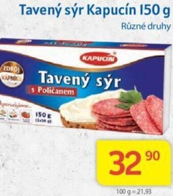 Kubík potraviny Tavený sýr Kapucín 150 g nabídka