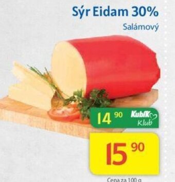 Kubík potraviny Sýr Eidam 30% nabídka
