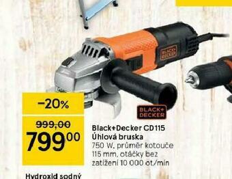 Tesco Bruska úhlová black &amp; decker nabídka