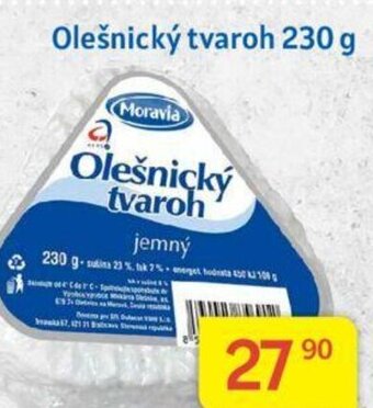 Kubík potraviny Olešnický tvaroh 230 g nabídka