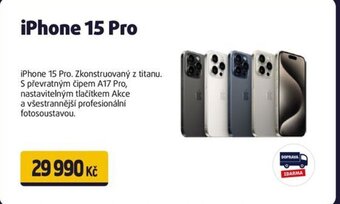 Datart iPhone 15 Pro nabídka