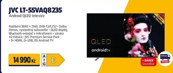 JVC LT-55VAQ8235 Android QLED televize