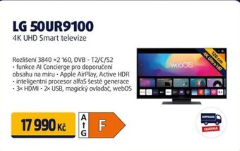 Datart LG 50UR9100 4K UHD Smart televize nabídka