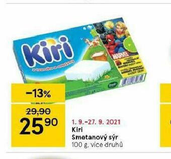 Tesco Kiri tavený sýr nabídka