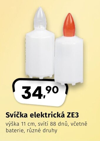 Svíčka elektrická ZE3