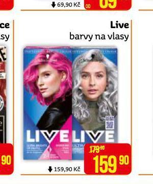 Teta Live barvy na vlasy nabídka