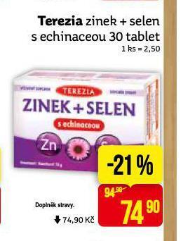 Teta Terezia zinek + selen s echinaceou nabídka