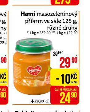 Teta Hami masozeleninový příkrm nabídka