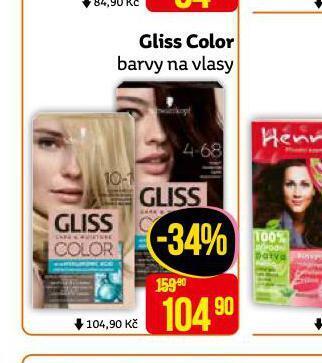 Teta Gliss color barvy na vlasy nabídka