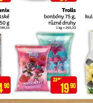Trolls bonbóny