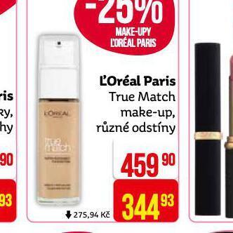 Teta Loreal paris make-up nabídka