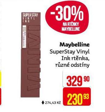 Teta Maybelline rtěnka nabídka