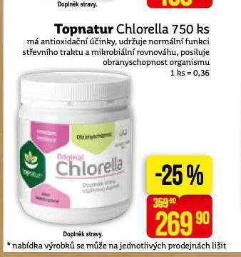 Teta Topnatur chlorella nabídka
