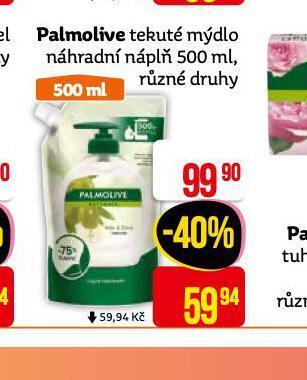 Teta Palmolive tekuté mýdlo nabídka