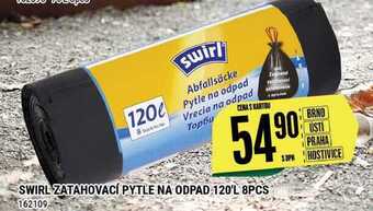 Tamda Foods Swirl zatahovací pytle na odpad 120'l 8pcs nabídka